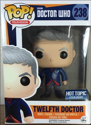 POP! Television figure 238 Twelfth Doctor (w/ Spoon) Hot Topic