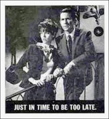 Get Smart (Base Set) card 39 Just in Time to Be Late.