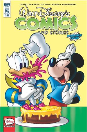 Walt Disney's Comics and Stories (2009) issue 742-B Alessio Coppola Cover