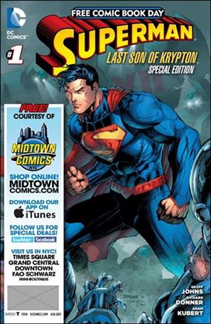 Superman: The Last Son of Krypton FCBD Special Edition issue 1-K Midtown Comics Cover