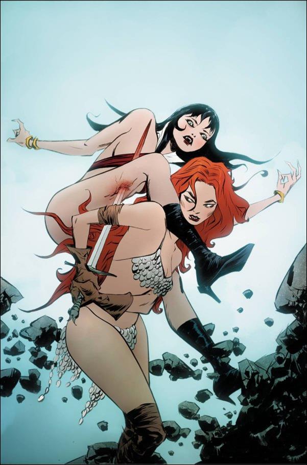 Vampirella vs Red Sonja issue 1-L Jae Lee 1:40 Virgin Cover