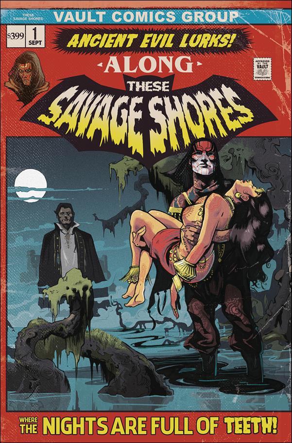 These Savage Shores issue 1-B Second Printing Cover