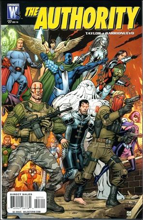 Authority (2008) issue 27 Dave Gibbons Cover