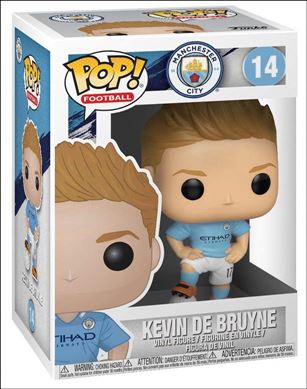 Pop! Football (Soccer) figure 14 Kevin De Bruyne