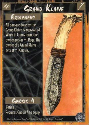 Rage Limited (Base Set) card 112 Grand Klaive 