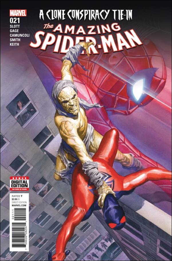 Amazing Spider-Man (2015) issue 21 Alex Ross Cover