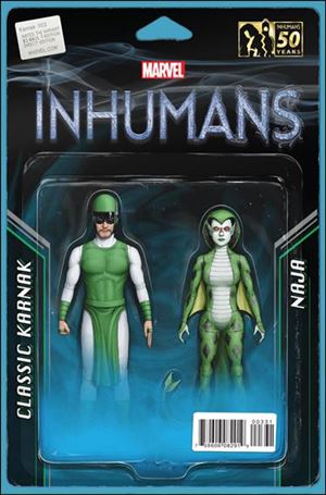 Karnak issue 3-C John Tyler Christopher Action Figure Cover