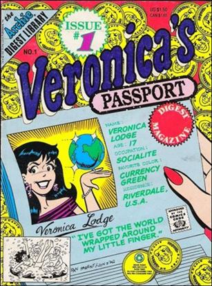Veronica's Passport Digest Magazine Cover Image 1