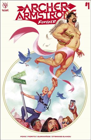 Archer & Armstrong Forever issue 1-B David Talaski Cover
