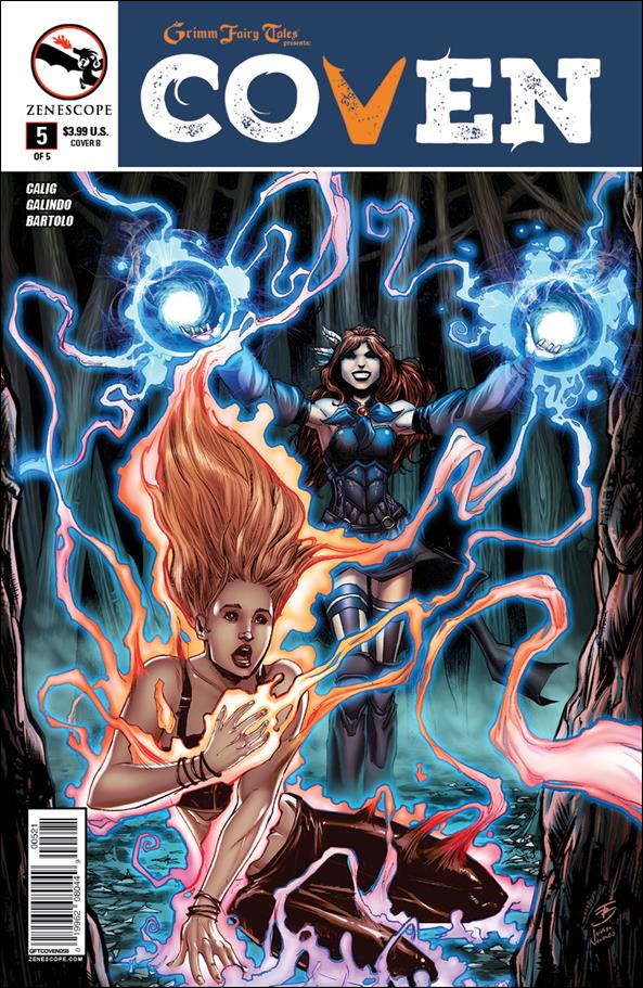 Grimm Fairy Tales Presents Coven issue 5-B Tony Brescini Cover