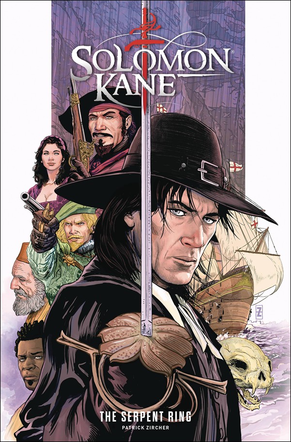 Solomon Kane: The Serpent Ring issue 1-C Patrick Zircher Cover