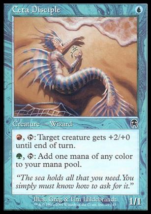 Magic the Gathering: Apocalypse (Base Set) card 19 Ceta Disciple