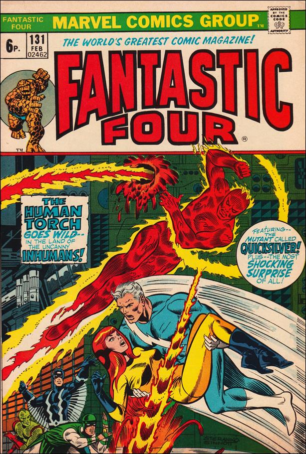 Fantastic Four (1961) issue 131-B UK Price Cover