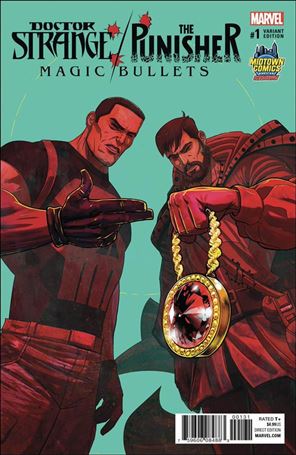 Doctor Strange/Punisher: Magic Bullets issue 1-C M. D'Alfonso Midtown Comics Run the Jewels Cover