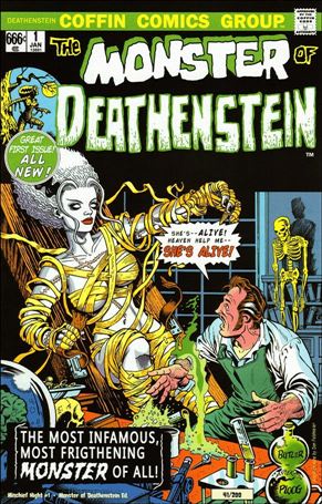 Lady Death: Mischief Night issue 1-M Monster of Deathenstein Edition 1/200
