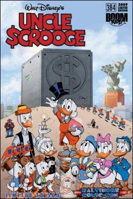 Uncle Scrooge (2009) issue 384-D Don Rosa Baltimore Comic-Con Cover 1/500