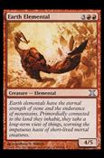 Magic the Gathering: 10th Edition (Base Set) card 199 Earth Elemental