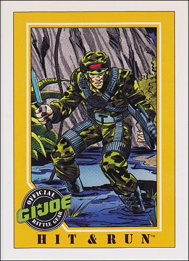 G.I. Joe (Base Set) card 74 Hit & Run