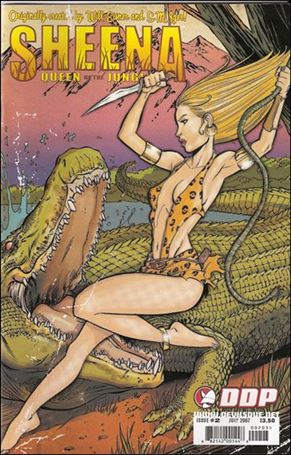Sheena, Queen of the Jungle (2007) issue 2-B Tim Seeley Standard Cover