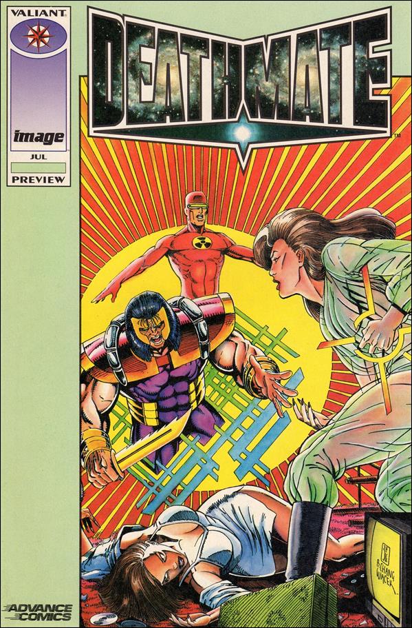 Deathmate Preview issue nn1 Advance Comics Cover