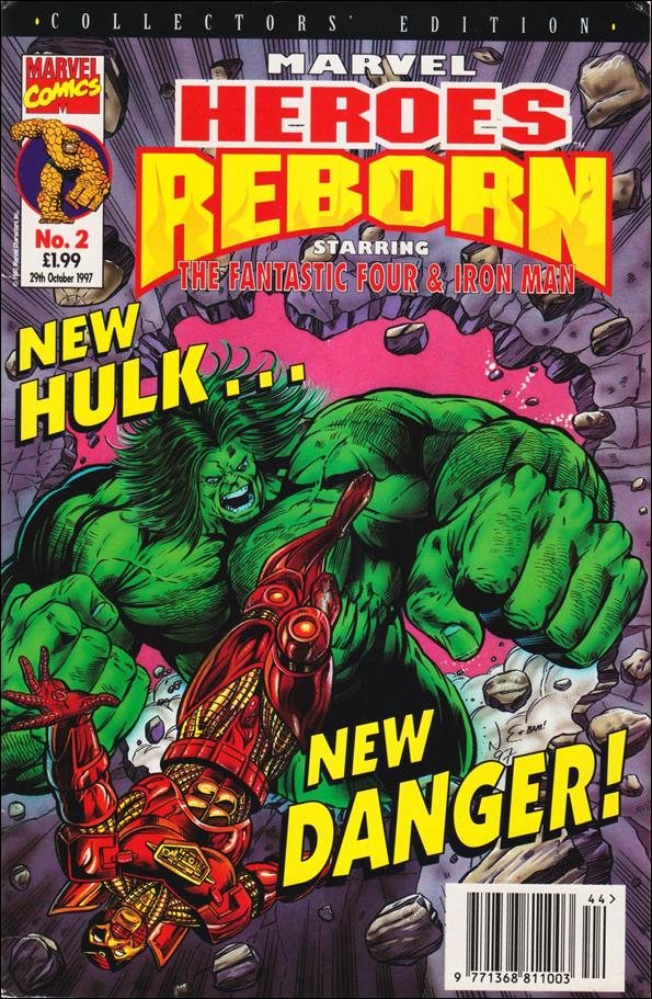Marvel Heroes Reborn (UK) issue 2 Cardstock Cover
