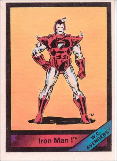 Marvel Universe (Base Set) card 39 Iron Man I