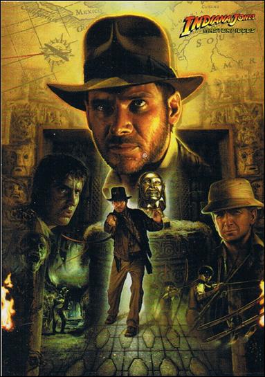 Indiana Jones Masterpieces (Base Set) card 1 Adventure Has a Name (Table of Contents)