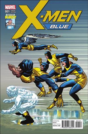 X-Men: Blue issue 1-D Jack Kirby 100th 1:10 Cover