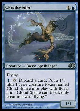 Magic the Gathering: Future Sight (Base Set) card 33 Cloudseeder