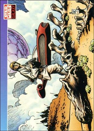 Star Wars Galaxy: Series 1 (Base Set) card 122 Mark Schultz