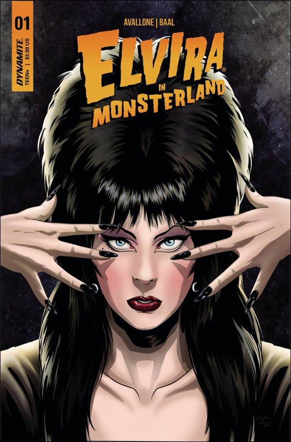 Elvira in Monsterland issue 1-C Kewber Baal Cover