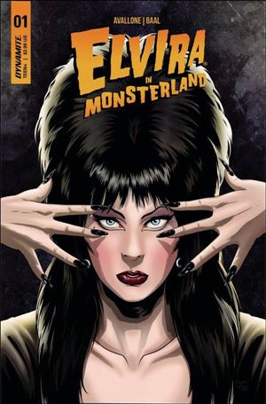 Elvira in Monsterland issue 1-C Kewber Baal Cover