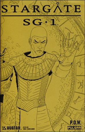 Stargate SG-1 POW issue 1-D Golden Armor Cover