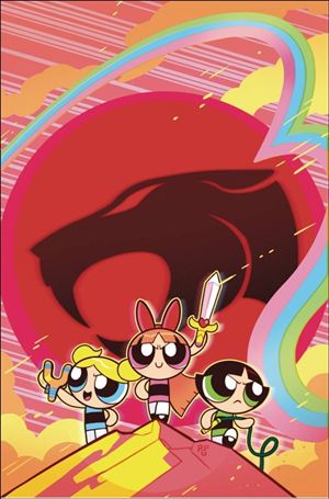 ThunderCats / The Powerpuff Girls issue 1-H Paulina Ganucheau Foil Virgin Cardstock Cover