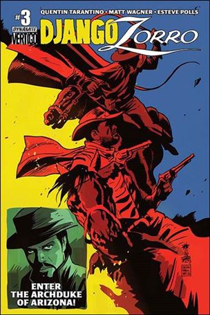 Django/Zorro issue 3-B Francesco Francavilla Cover