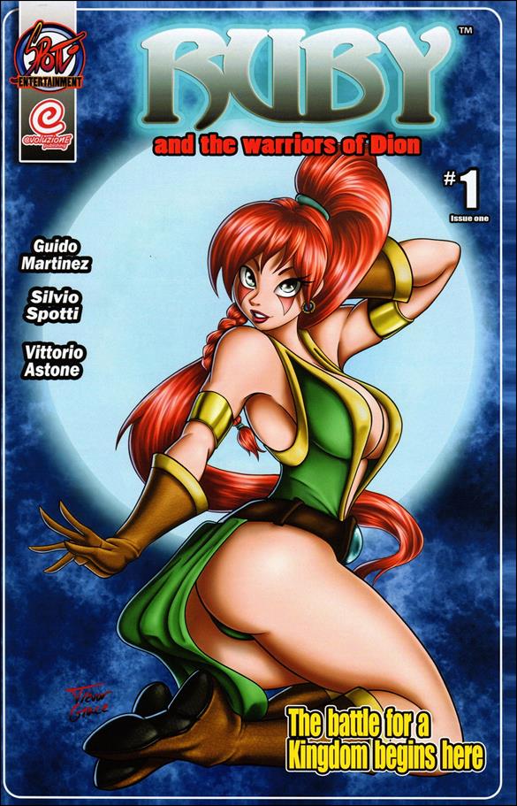 Ruby and the Warriors of Dion issue 1-C Trevor Grace Cover