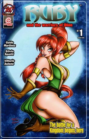 Ruby and the Warriors of Dion issue 1-C Trevor Grace Cover