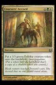 Magic the Gathering: Return to Ravnica (Base Set) card 154 Coursers' Accord