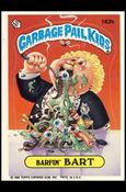 Garbage Pail Kids: Series 04 (Base Set) card 162b Barfin' Bart