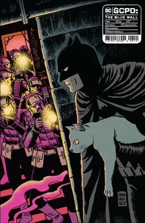 GCPD: The Blue Wall issue 1-B Francesco Francavilla Cover