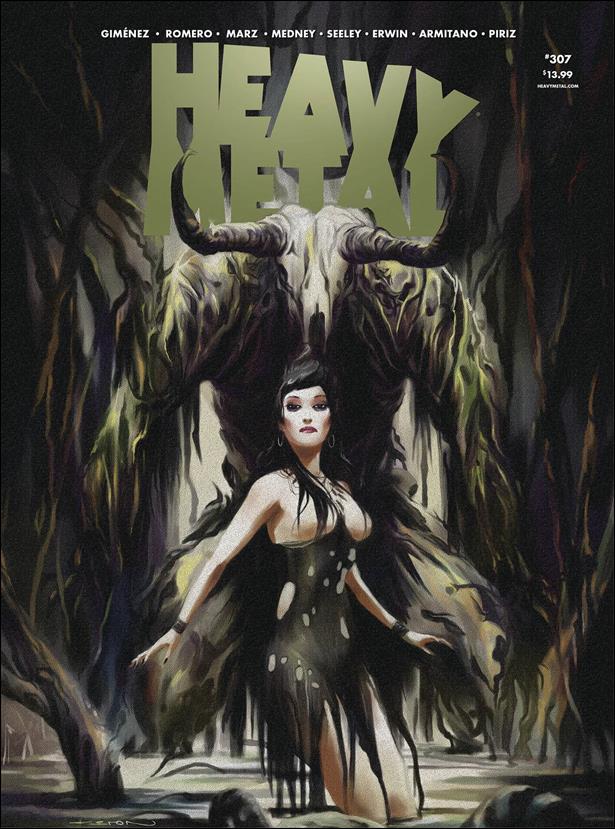 Heavy Metal issue 307-B Carpenter Cover