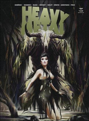 Heavy Metal issue 307-B Carpenter Cover