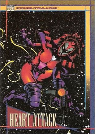 Marvel Universe: Series 4 (Base Set) card 102 Heart Attack