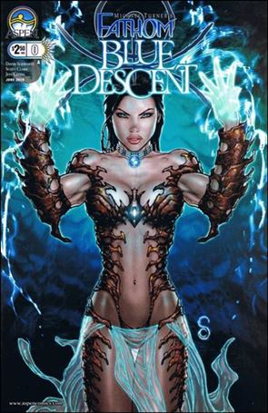 Michael Turner's Fathom: Blue Descent issue 0 Scott Clark Cover