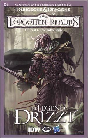 Dungeons & Dragons: The Legend of Drizzt: Neverwinter Tales issue 1-C Gonzalo Flores 1:10 Module Edition Cover