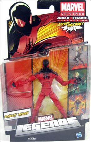 Marvel Legends (Rocket Raccoon Series) figure 4 Scarlet Spider