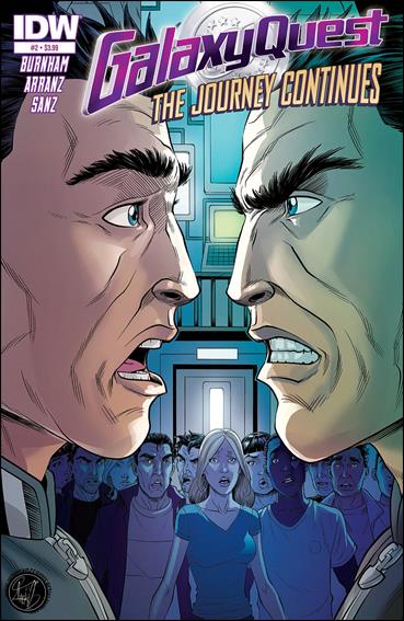 Galaxy Quest: The Journey Continues issue 2 Nacho Arranz Cover