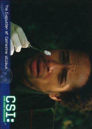 CSI: Crime Scene Investigation - Series Two (Base Set) card 7 The Execution of Catherine Willows