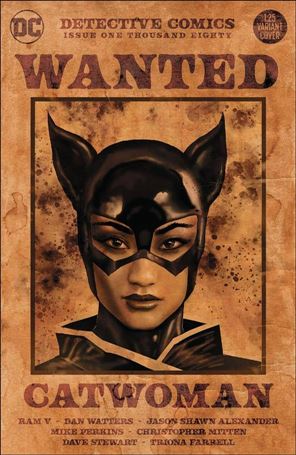 Detective Comics (1937) issue 1080-D Liam Sharp 1:25 Cardstock Cover