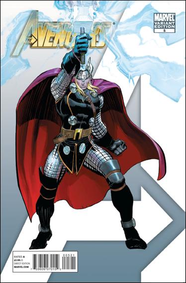 Avengers (2010) issue 5-C John Romita Jr. 1:75 "Character" Cover